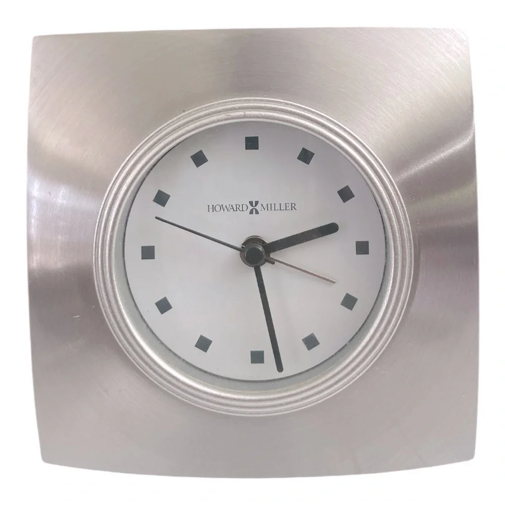 Howard Miller Table Alarm Clock 645-420 Working Condition